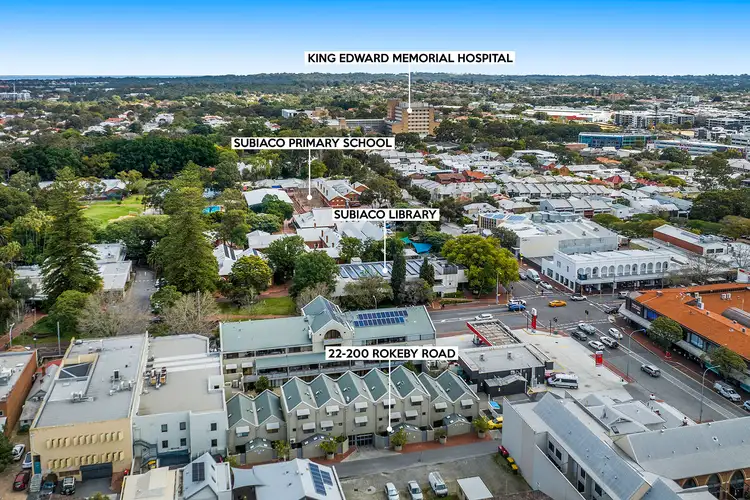 Sixth view of Homely townhouse listing, 22 / 200 Rokeby Road, Subiaco WA 6008