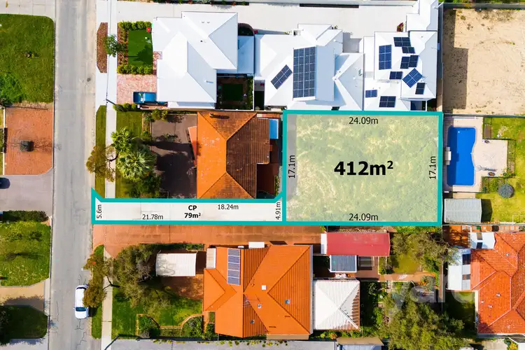 Second view of Homely land listing, 11B Denien Street, Willagee WA 6156