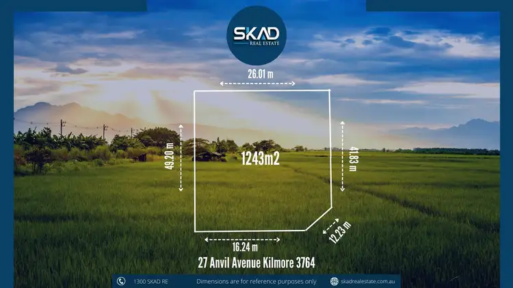 Main view of Homely land listing, 27 Anvil Avenue, Kilmore VIC 3764