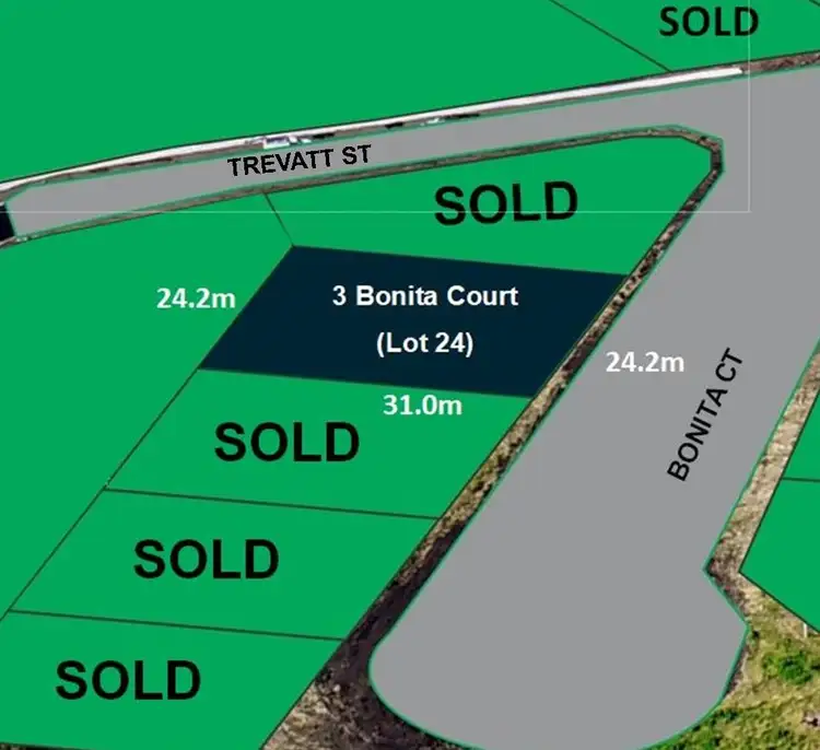 Second view of Homely land listing, 3 Bonita Court, Westbrook QLD 4350