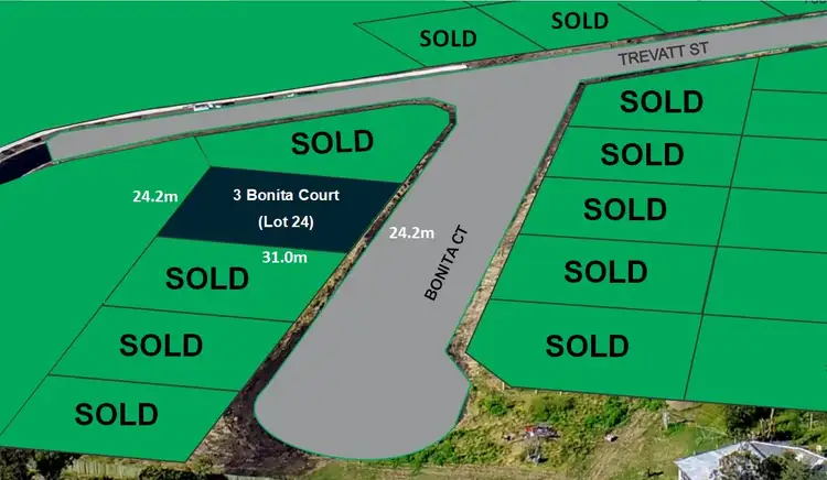 Third view of Homely land listing, 3 Bonita Court, Westbrook QLD 4350