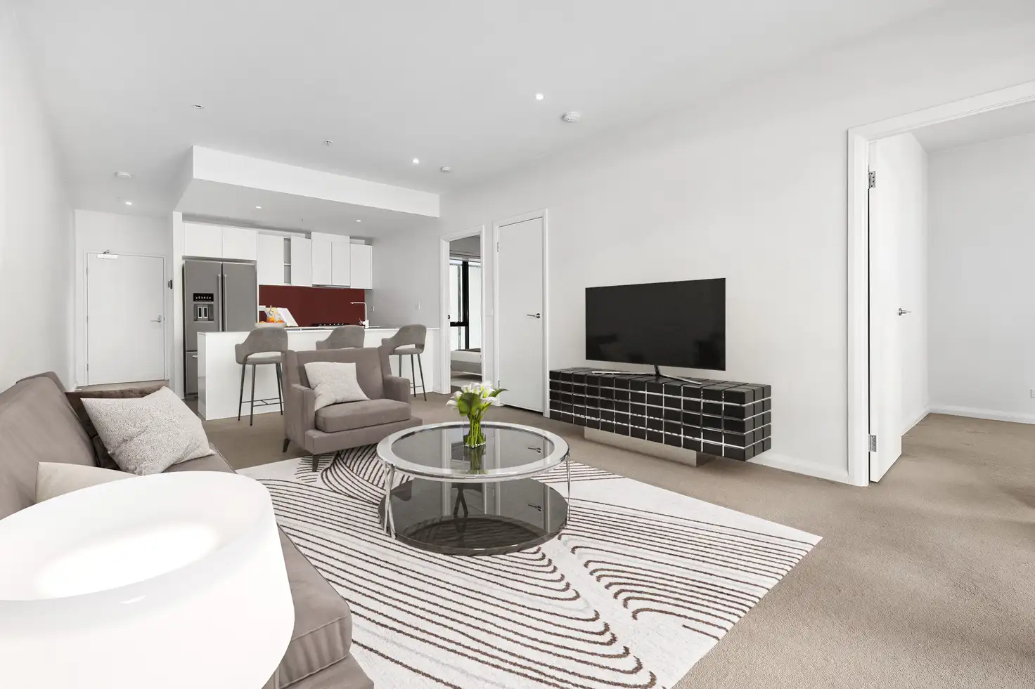 Main view of Homely apartment listing, 206/90 La Scala Ave, Maribyrnong VIC 3032