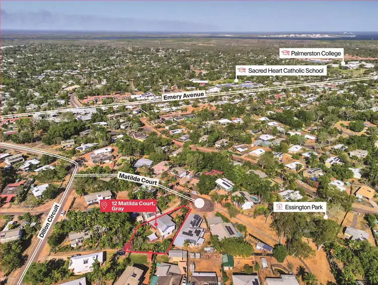 Second view of Homely house listing, 12 Matilda Court, Gray NT 830