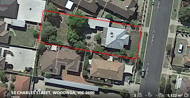 Third view of Homely house listing, 53 Charles Street, Wodonga VIC 3690