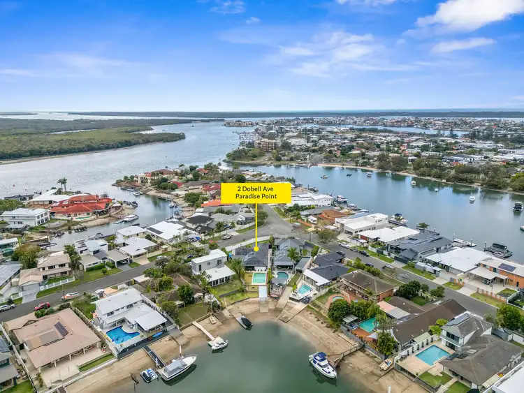 Main view of Homely house listing, 2 Dobell Avenue, Paradise Point QLD 4216