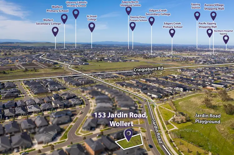 Third view of Homely land listing, 153 Jardin Road, Wollert VIC 3750