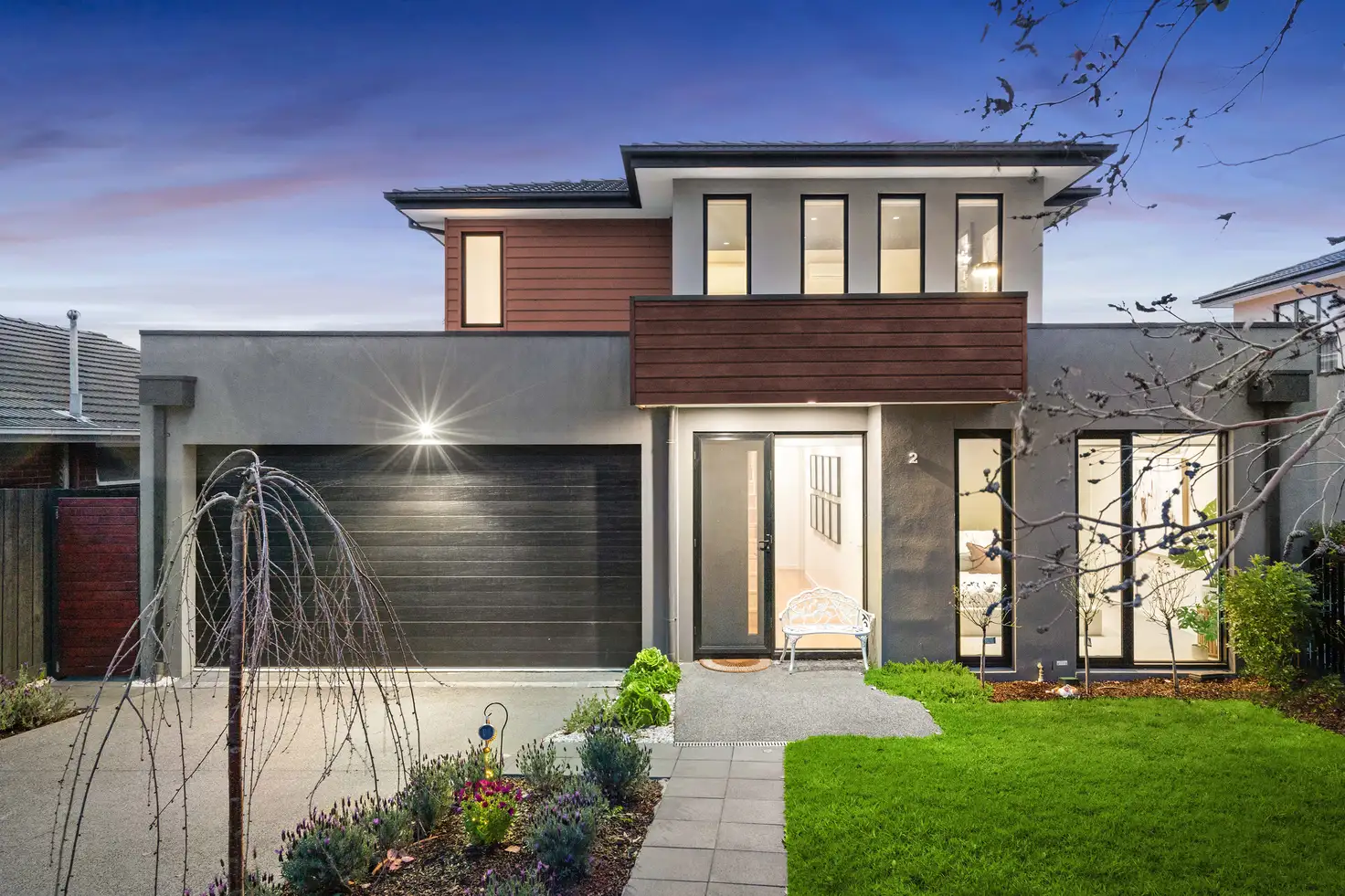 Main view of Homely townhouse listing, 2/76-78 Mahoneys Road, Forest Hill VIC 3131