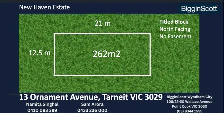 Main view of Homely land listing, 13 Ornament Avenue, Tarneit VIC 3029