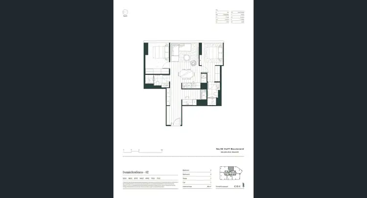 Second view of Homely house listing, 6502/19 Hoff Boulevard, Southbank VIC 3006