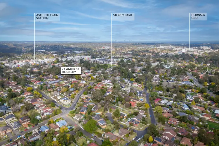 Second view of Homely land listing, 71 Amor Street, Hornsby NSW 2077
