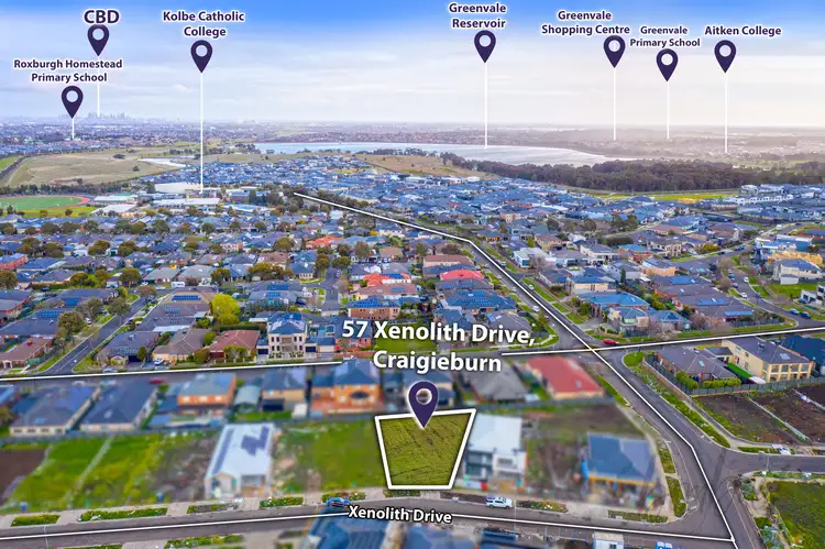 Third view of Homely land listing, 57 Xenolith Drive, Craigieburn VIC 3064