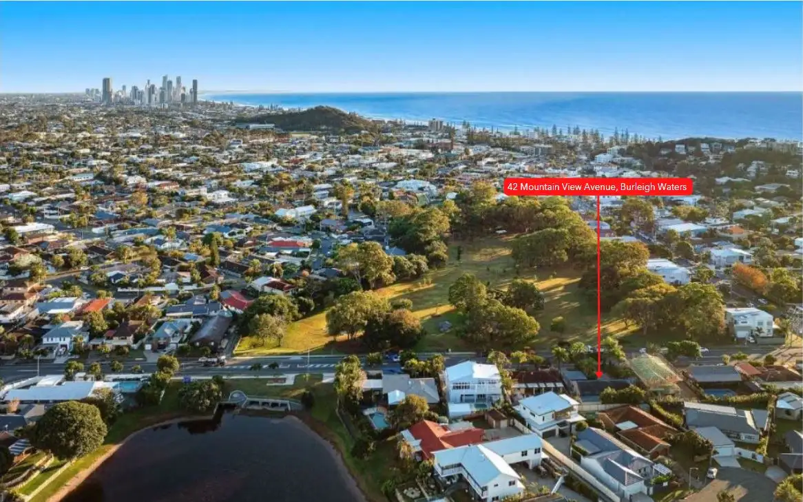 Main view of Homely house listing, 42 Mountain View Avenue, Burleigh Waters QLD 4220