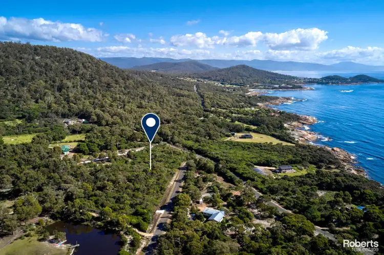 Main view of Homely land listing, 258 Harveys Farm Road, Bicheno TAS 7215