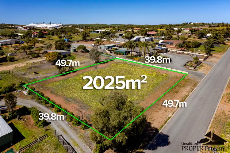Main view of Homely land listing, 25 Fifth Avenue, Northampton WA 6535