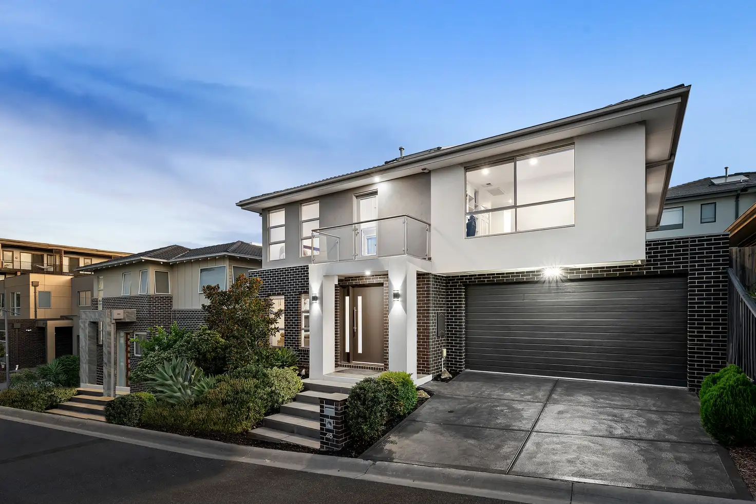 Main view of Homely townhouse listing, 48 Morello Circle, Doncaster East VIC 3109