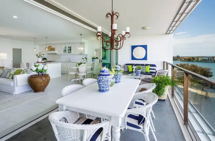 Second view of Homely apartment listing, 26506 Ephraim Island, Paradise Point QLD 4216