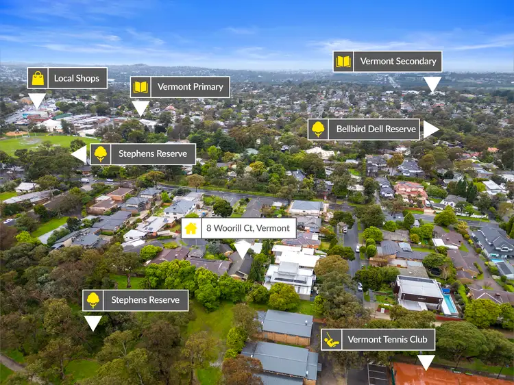 Second view of Homely house listing, 8 Woorill Court, Vermont VIC 3133