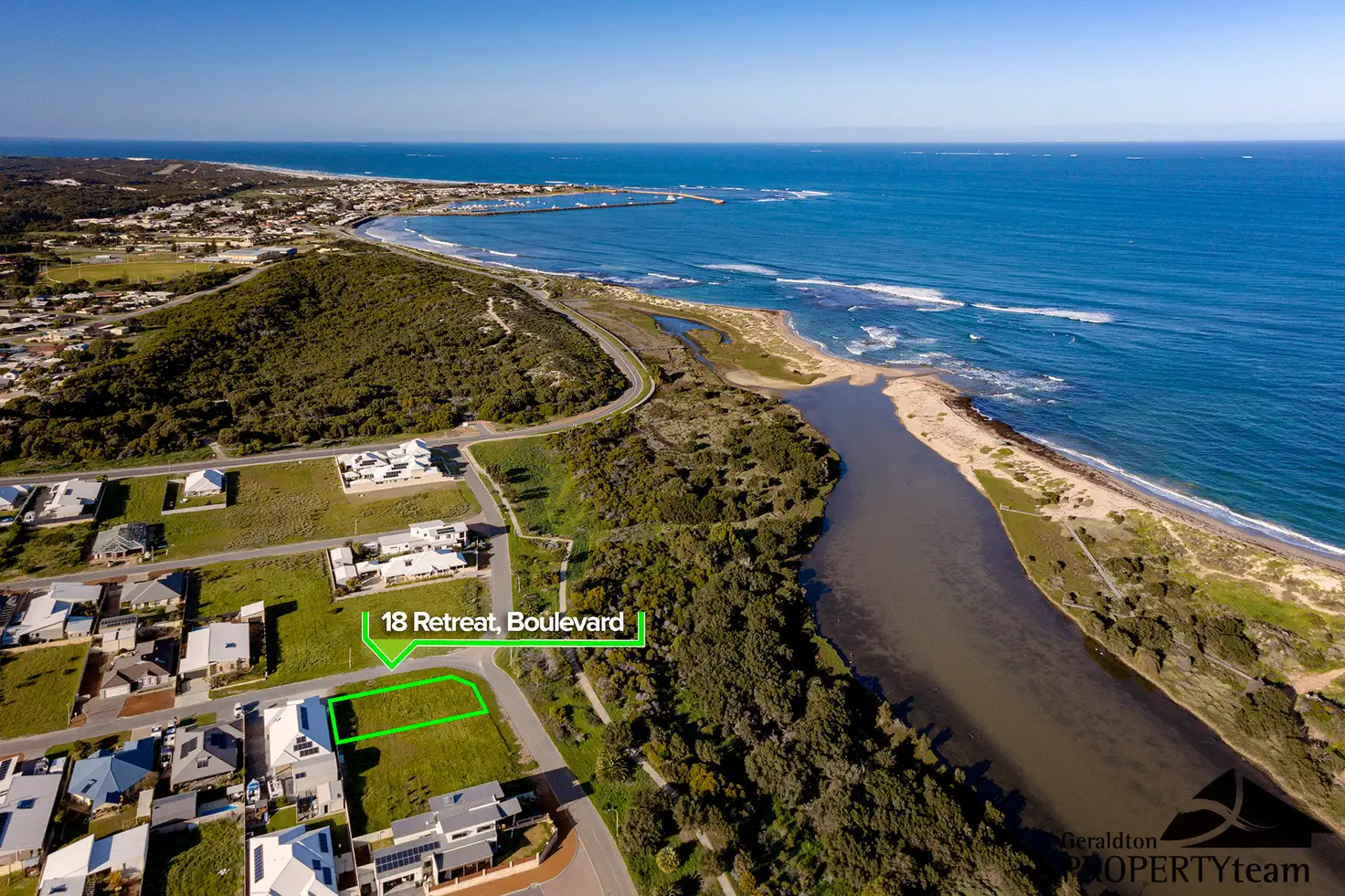 Main view of Homely land listing, 18 Retreat Boulevard, Port Denison WA 6525