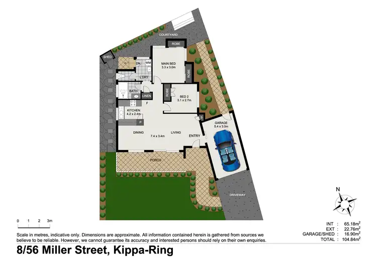 Fourth view of Homely villa listing, 8/56 Miller Street, Kippa-Ring QLD 4021