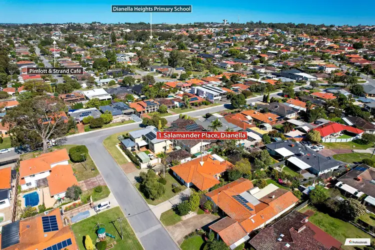 Fourth view of Homely house listing, 1 Salamander Place, Dianella WA 6059