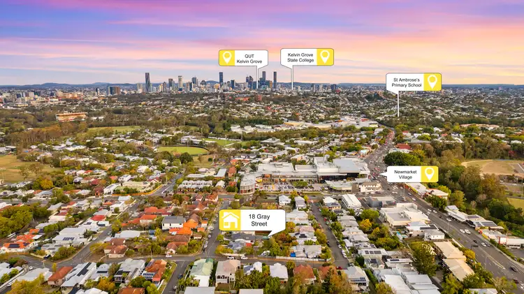 Second view of Homely house listing, 18 Gray Street, Newmarket QLD 4051