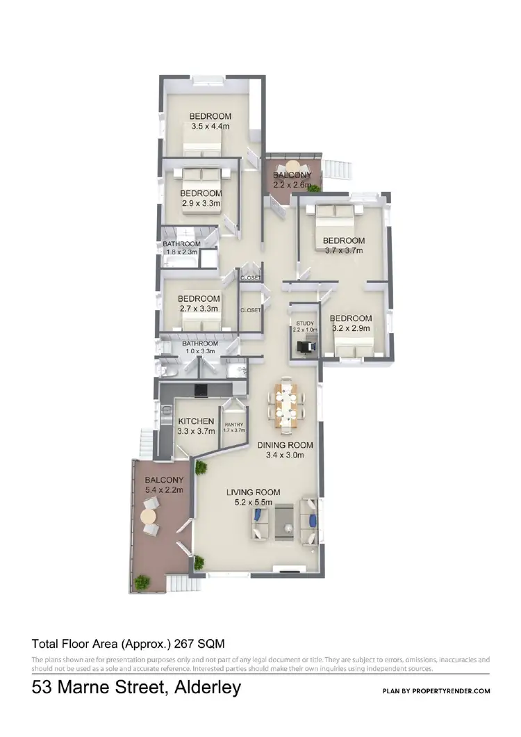 Third view of Homely house listing, 53 Marne Street, Alderley QLD 4051