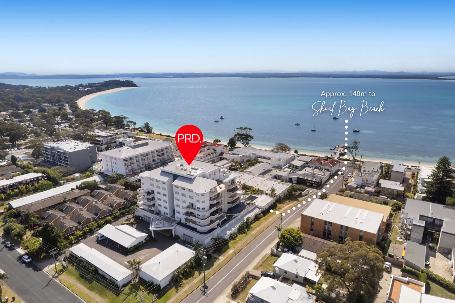Main view of Homely apartment listing, 202/2 Messines Street, Shoal Bay NSW 2315