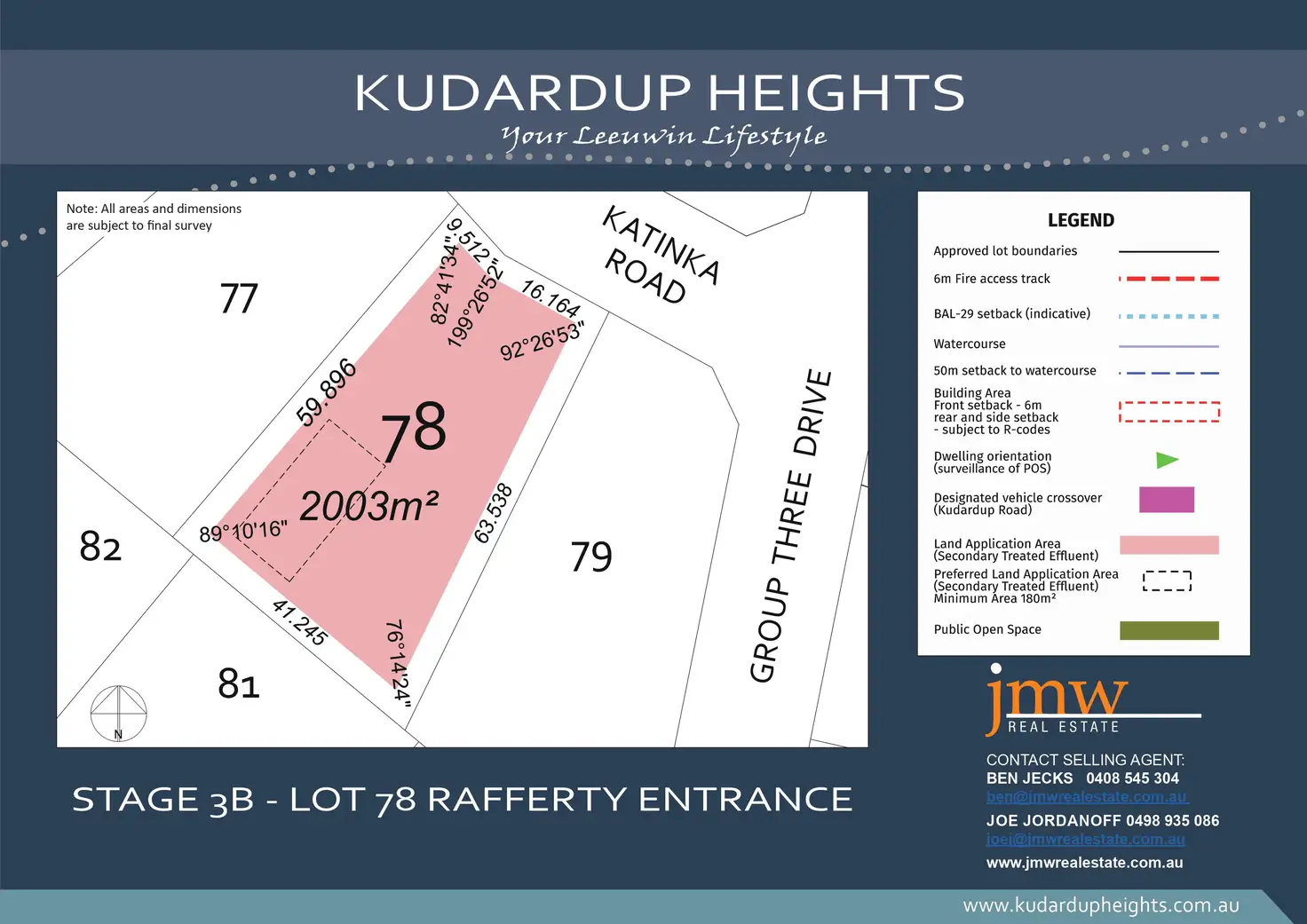 Main view of Homely land listing, LOT 78 Kudardup Heights, Kudardup WA 6290