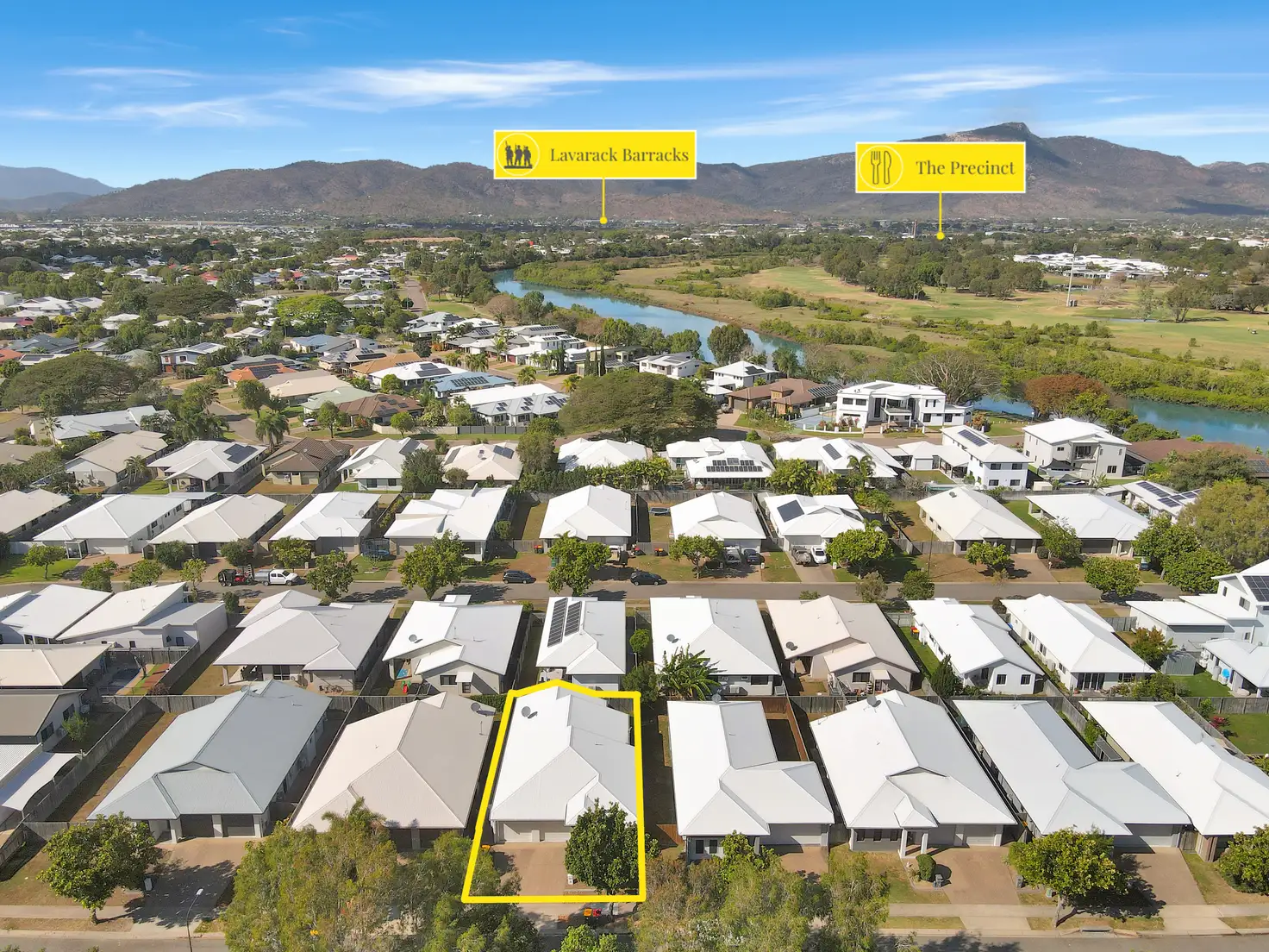 Main view of Homely semi-detached listing, 8A & B Grassbird Street, Oonoonba QLD 4811