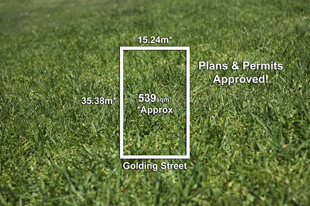 Main view of Homely land listing, 13 Golding Street, Canterbury VIC 3126