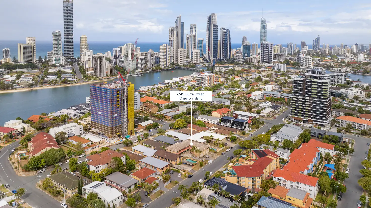 Main view of Homely apartment listing, 7/41 Burra Street, Chevron Island QLD 4217