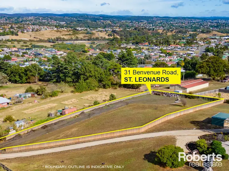 Main view of Homely land listing, 31 Benvenue Road, St Leonards TAS 7250