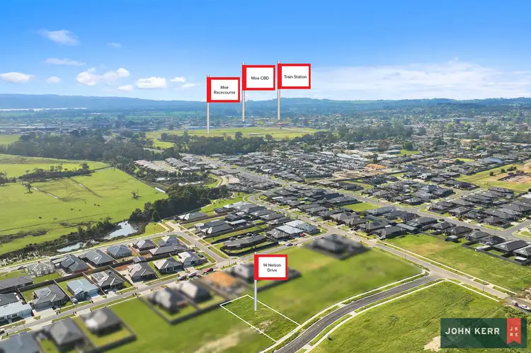 Main view of Homely land listing, 14 Nelson Drive, Moe VIC 3825
