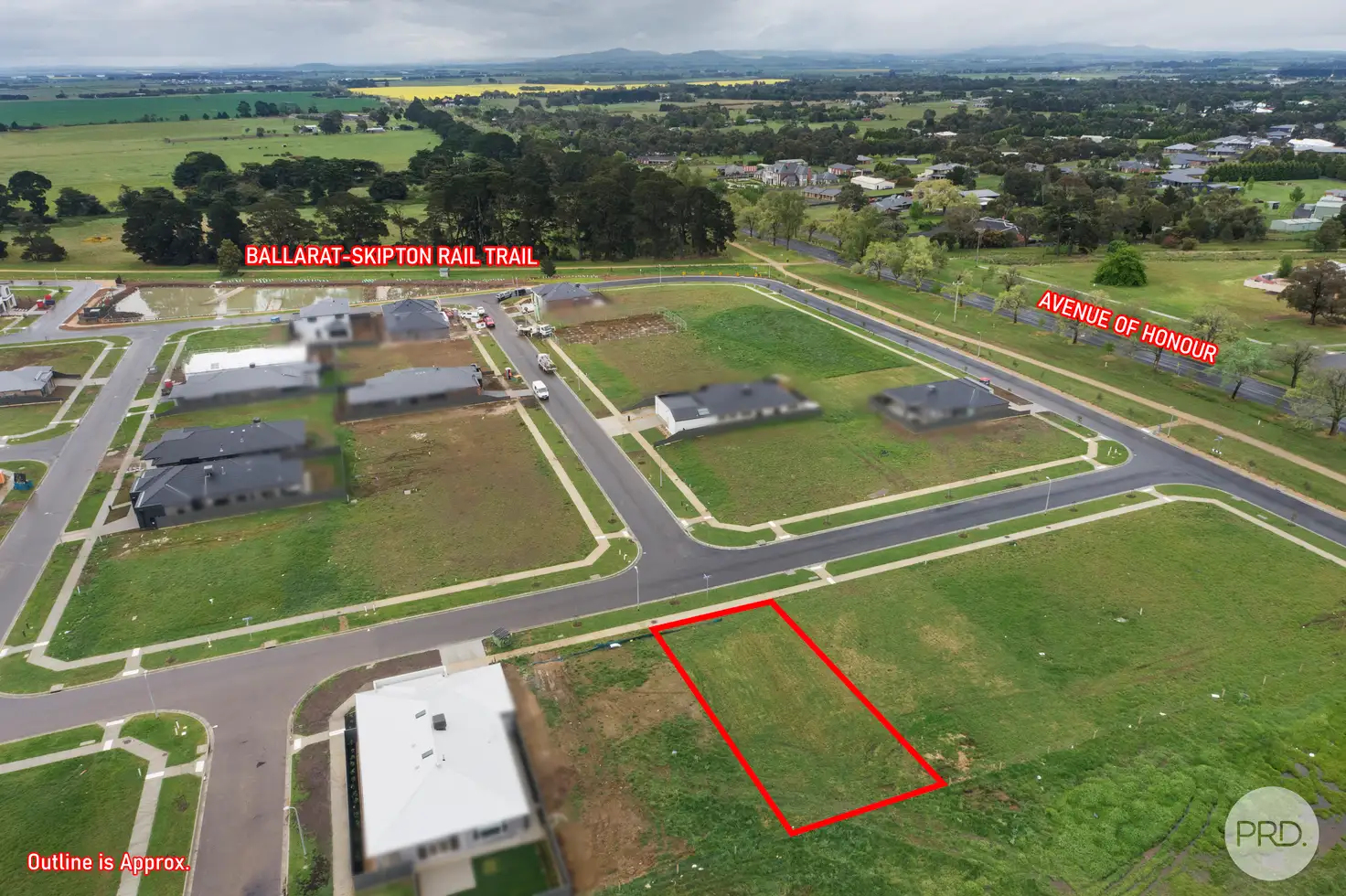 Main view of Homely land listing, 16 Blythen Road, Lucas VIC 3350