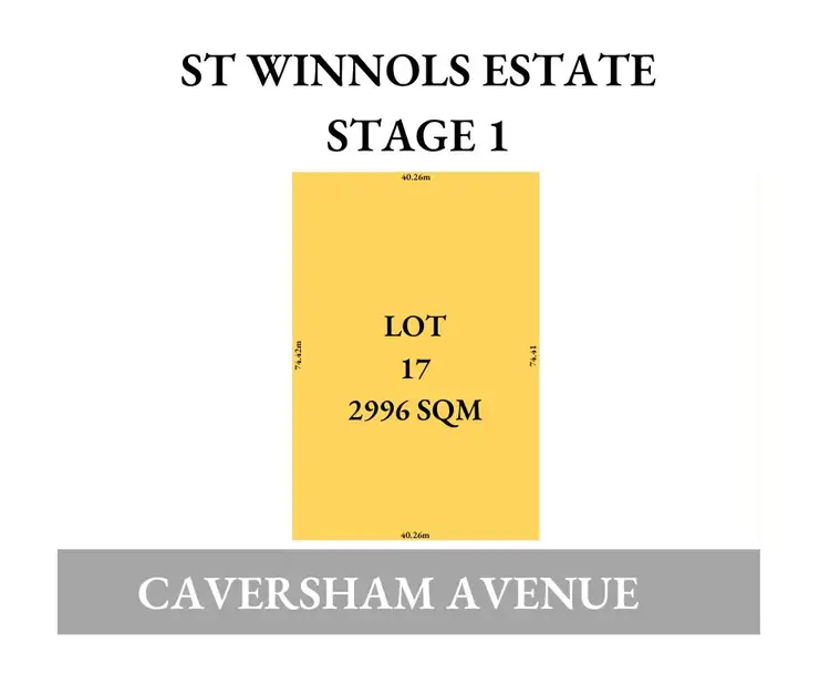 Main view of Homely land listing, LOT 17 Caversham Avenue, Caversham WA 6055
