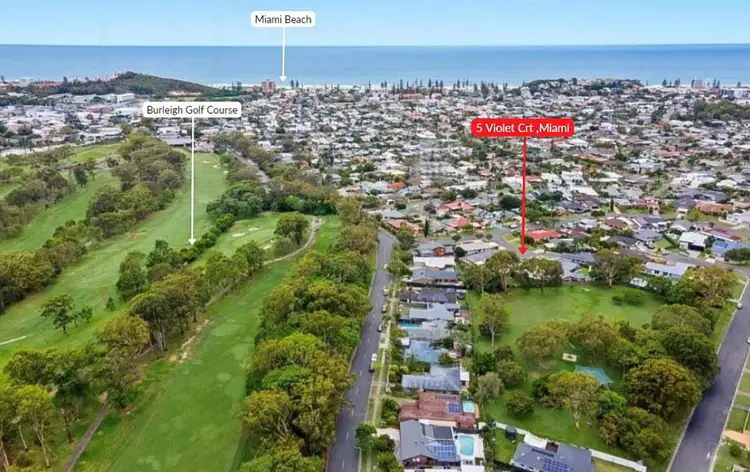 Second view of Homely house listing, 5 Violet Court, Miami QLD 4220