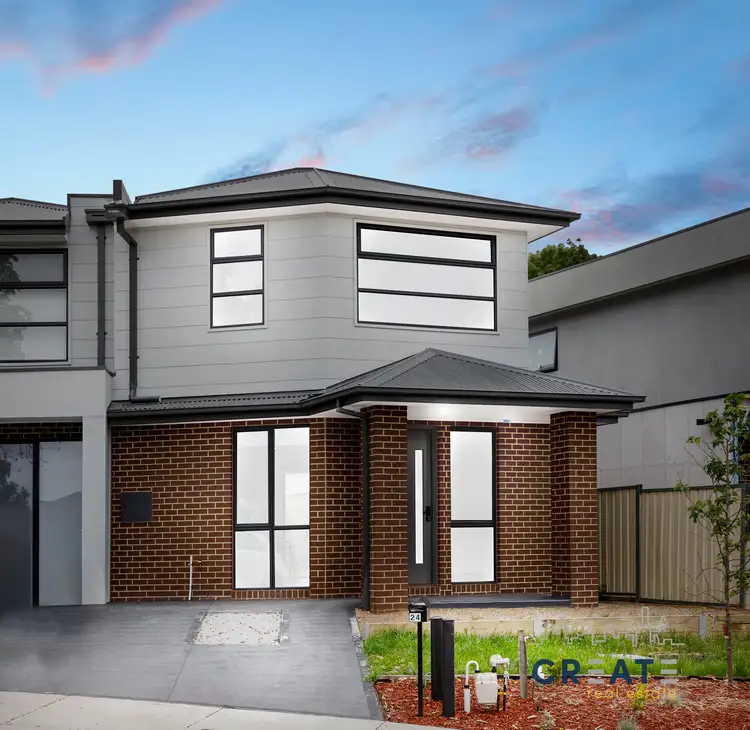 Main view of Homely townhouse listing, 24 Harrington Road, Airport West VIC 3042