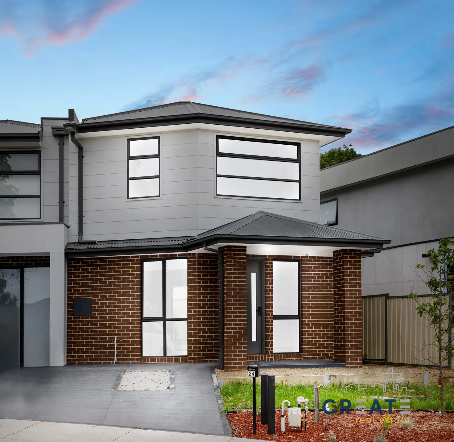 Main view of Homely townhouse listing, 24 Harrington Road, Airport West VIC 3042