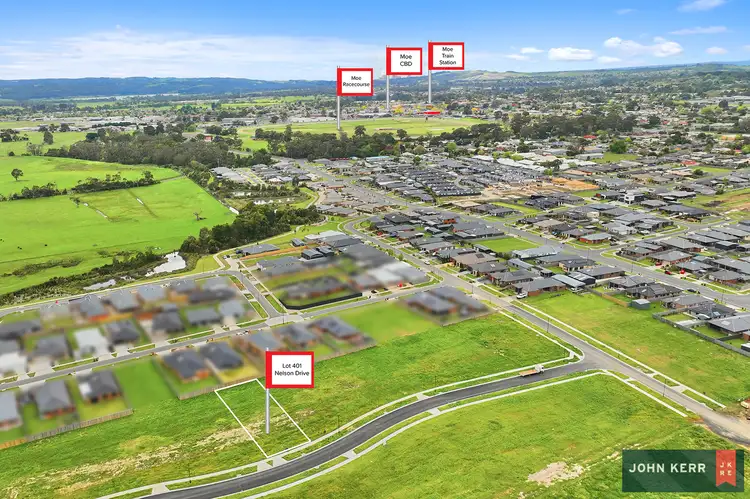 Main view of Homely land listing, 16 Nelson Drive, Moe VIC 3825