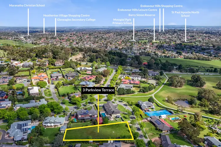 Third view of Homely land listing, 3 Parkview Terrace, Lysterfield South VIC 3156