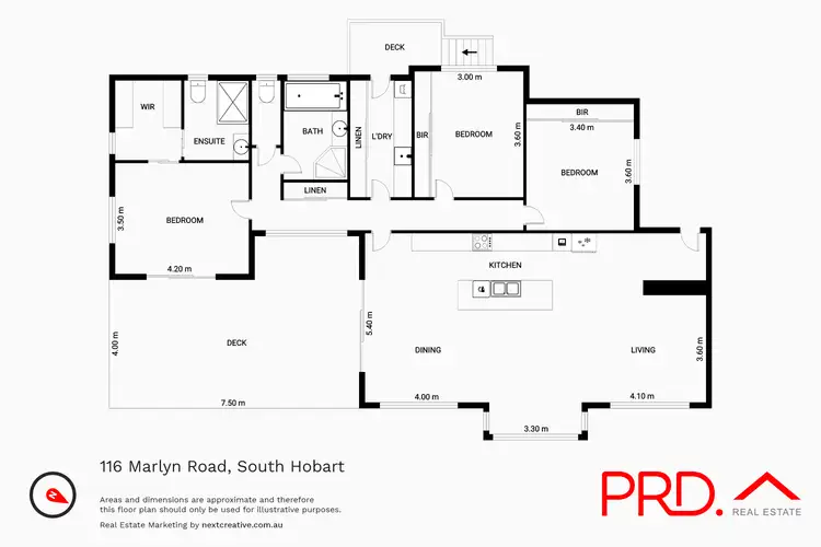 Second view of Homely house listing, 116 Marlyn Road, South Hobart TAS 7004
