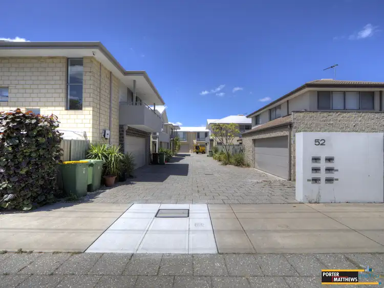 Second view of Homely townhouse listing, 3/52 Barker Street, Belmont WA 6104