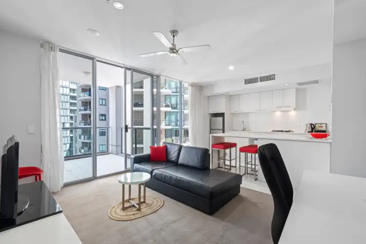 Second view of Homely apartment listing, 1501/127 Charlotte Street, Brisbane City QLD 4000