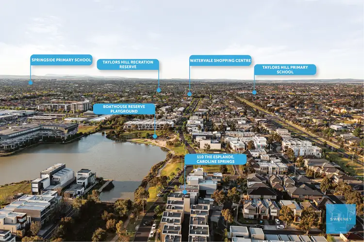 Third view of Homely house listing, 110 The Esplanade, Caroline Springs VIC 3023