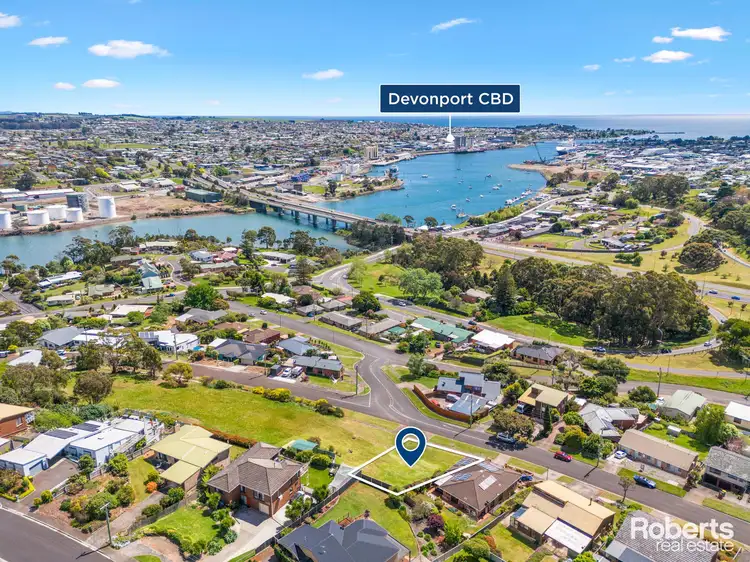 Main view of Homely land listing, 76 Bel-Air Crescent, East Devonport TAS 7310