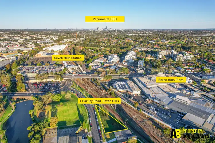 Main view of Homely land listing, 1 HARTLEY RD, Seven Hills NSW 2147