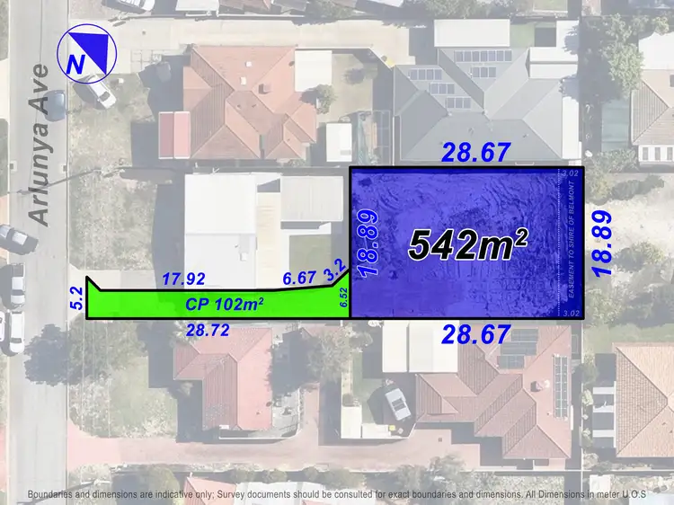 Main view of Homely land listing, 53A Arlunya Avenue, Belmont WA 6104