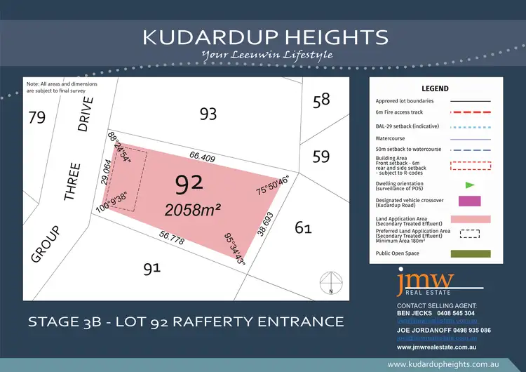 Fourth view of Homely land listing, LOT 92 Kudardup Heights, Kudardup WA 6290