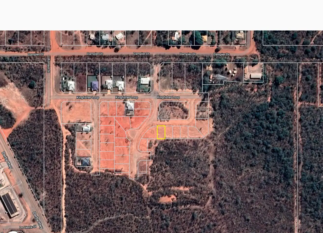 Main view of Homely land listing, 15 Ibis Way, Derby WA 6728