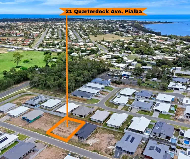 Second view of Homely land listing, 21 Quarterdeck Ave, Pialba QLD 4655